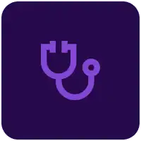 icon of a stethoscope